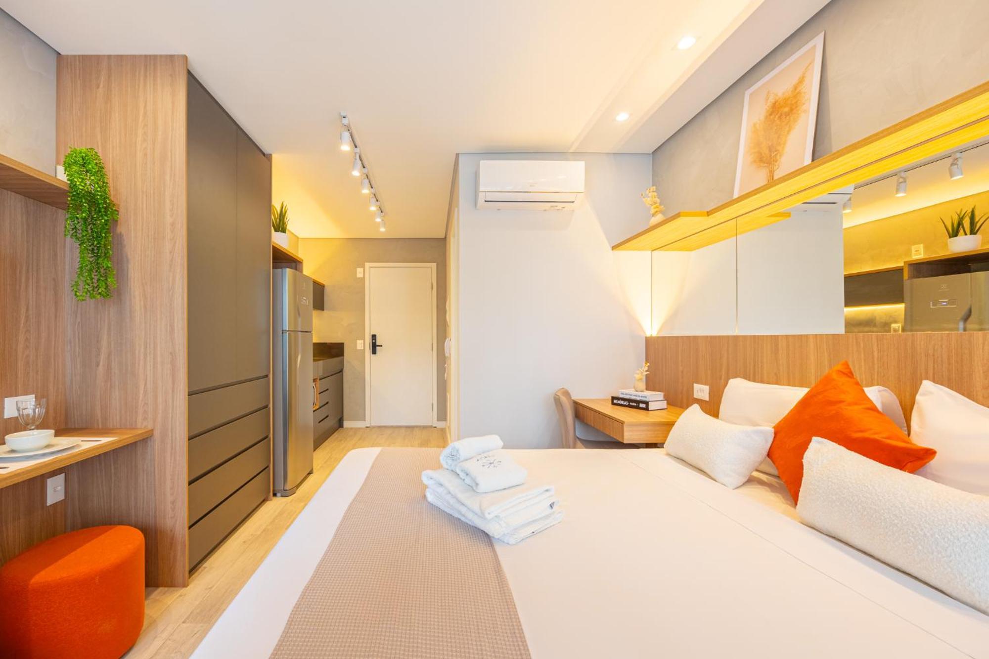 Apartment Easy Star - Charmoso No Novo Brooklin - Kb03i